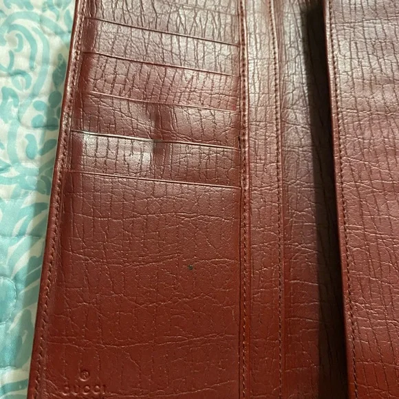 Gucci GG Horsebit Wallet Long Red - Picture 11 of 16